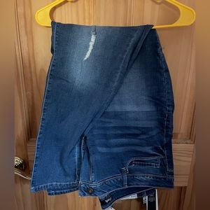 royalty distressed skinny jeans